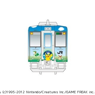 JR東日本の”ポケモン列車”12/22デビュー - 被災地の子供たちに笑顔を!