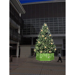 神奈川県横浜市「たまプラーザ　テラス」でクリスマスイルミネーション
