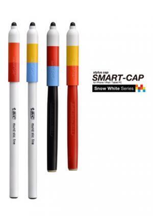 キャップ式スタイラス「SMART-CAP」に、新色スノーホワイトシリーズ登場
