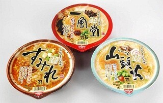 セブン＆アイと日清、有名店カップラーメンを一新 - 「すみれ」「一風堂」「山頭火」