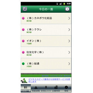 企業の”真の姿”が分かる!? 新聞一面掲載の会社の格付閲覧可『今日の一面』