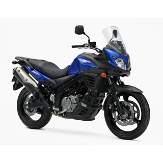 スズキ、長距離での快適性を高めた新型二輪車「V-Strom650 ABS」を発表