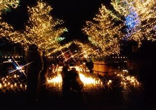 岐阜県下呂温泉のキャンドルナイトと音楽でロマンチックなクリスマスイブを