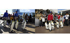 千葉県・鴨川シーワールドで、ペンギンと散歩できるイベントを毎日開催