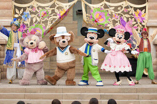 東京ディズニーシー、ミッキーとダッフィーが主役の”春を巡る船旅”イベント