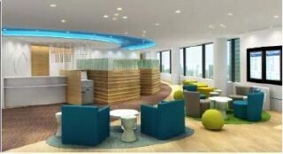 渋谷にも”都会のオアシス”が登場--あおぞら銀行、渋谷支店を移転