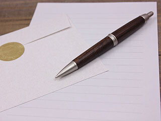 新婚旅行のおみやげに添える手紙の書き方