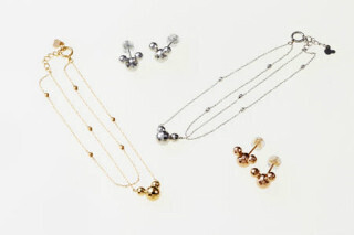 ”ディズニージュエリー”ミラーボールシリーズに、ピアスとブレスレット登場