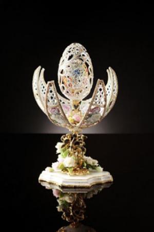 東京都昭島市で、卵の殻に装飾を施す”エッグアート”の作品展開催