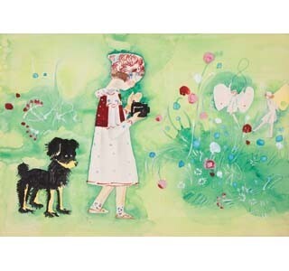 東京都・ちひろ美術館で「ちひろと初山滋」展。懐かしい教科書の装画も