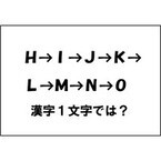 【エンタメCOBS】【クイズ】ナゾダーラボ！　第8話「H→I→J→K→L→M→N→Oの謎」