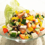 蒸し豆×フルーツの新提案! 一皿で栄養が完結する「スプーンサラダ」を実食