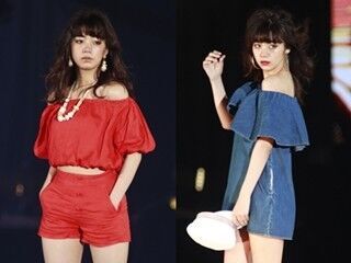 池田エライザ、ミニスカ&amp;ショーパンで美脚あらわ - 夏ファッションで魅了