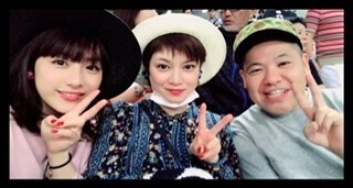 平愛梨に「旦那さまナイスアシスト」と祝福の声 - 妹･祐奈&三瓶と生観戦