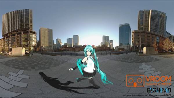 初音ミクの360度/VR映像が配信決定「新しい未来をミクさんと一緒に」