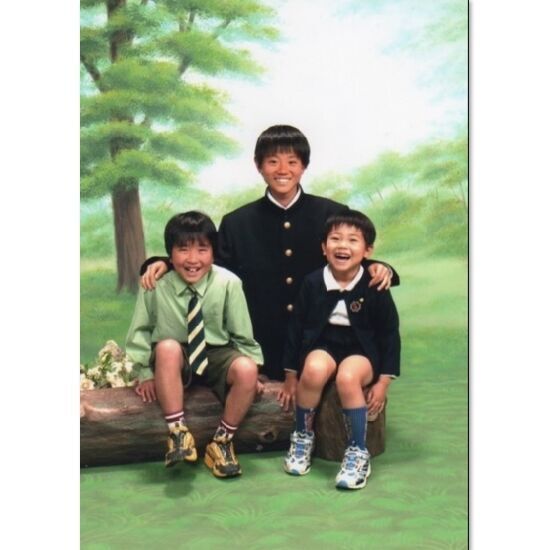 菅田将暉、中学入学時の学ラン姿! 貴重な3兄弟ショットを父がブログで公開