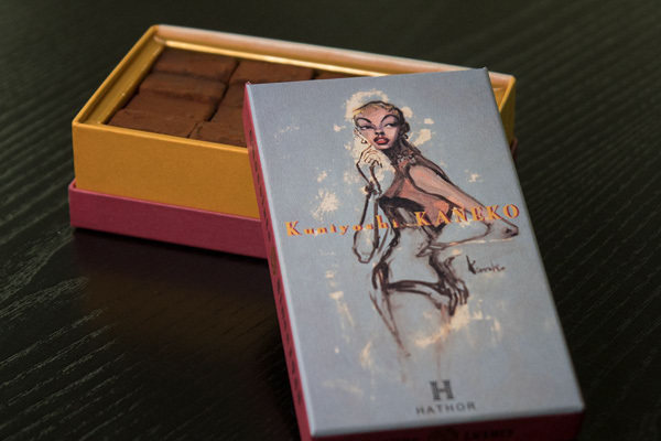 寒天使用の低カロリー生チョコが発売 - 画家・金子國義とコラボ