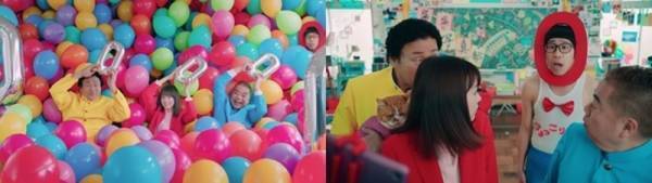 "隠れひょっこりはん"を探せ! 桐谷美玲らの背後に「ずーっといたよ!」