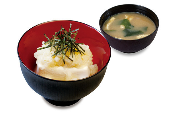 松屋、定食のライスを豆腐に変更できるサービス開始 - 糖質は約92%オフ