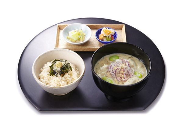 おだし東京、初夏限定の「そら豆と鶏つくねの胡麻おだし」を発売