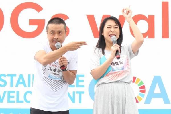 椿鬼奴、朝イベントで声枯れ心配「夜の声だからみんなに聞こえているか…」