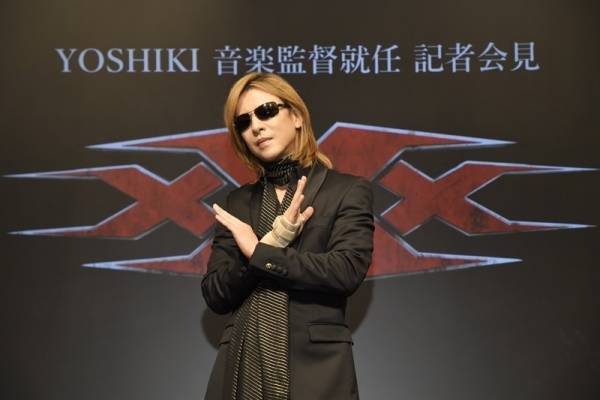 YOSHIKI「まさかハリウッド映画に…」音楽監督就任『トリプルX4』に出演決定