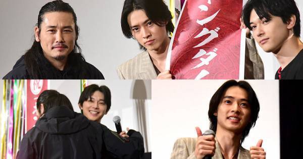 山崎賢人、坂口拓と対決「本気で斬りに行った」 吉沢亮も「ガチ」