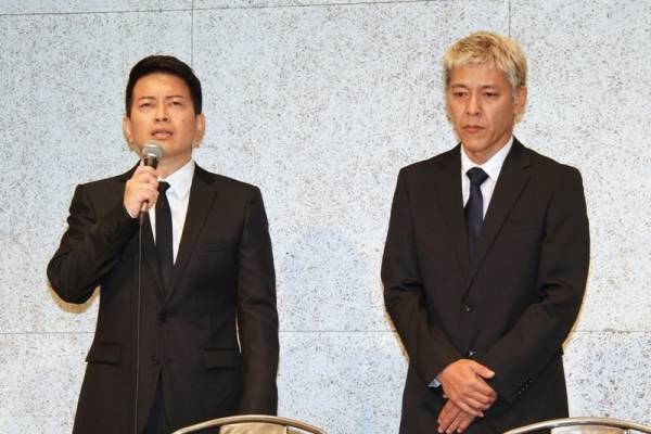 宮迫博之、田村亮と謝罪会見「全責任は僕にあります」