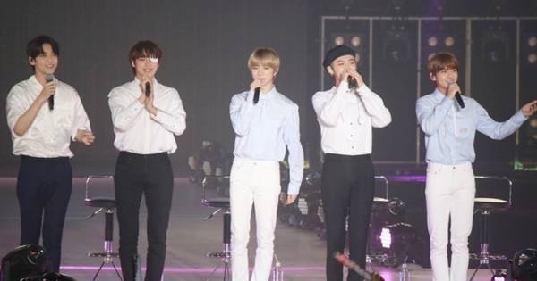 “BTSの弟分”TOMORROW X TOGETHER、初来日に大歓声「素敵な思い出に」