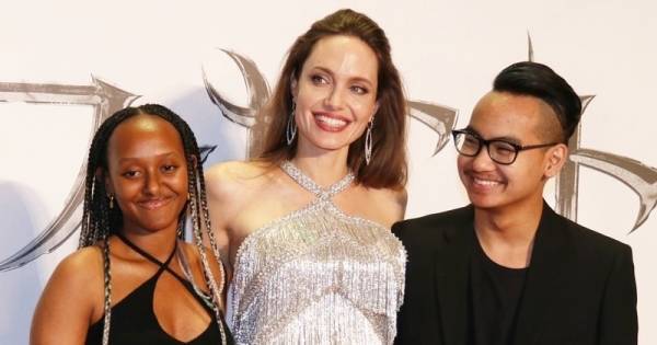 アンジェリーナ･ジョリー5年ぶり来日! 長男＆長女との3ショット披露