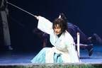 神尾楓珠、初舞台で勇ましい殺陣披露「楽しみながらできれば」