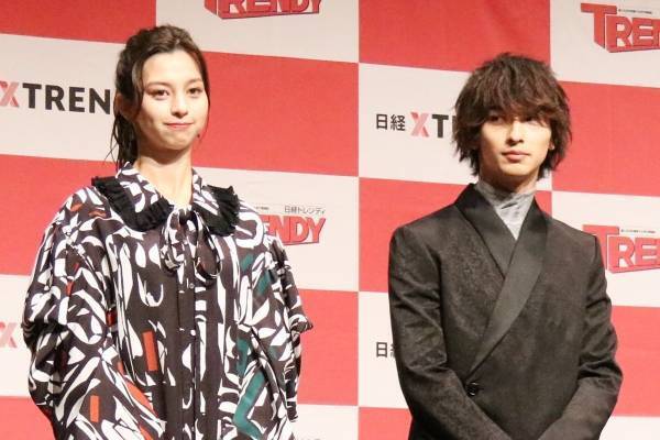 横浜流星＆中条あやみ、“今年の顔”に「光栄」「恐縮」