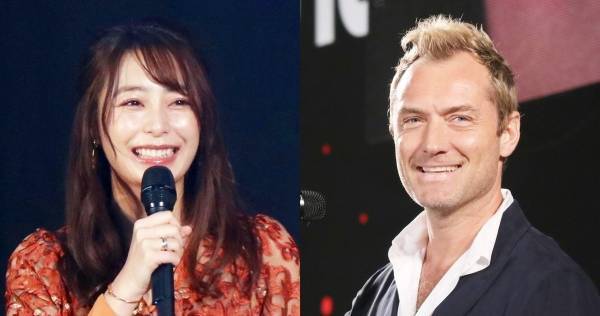 宇垣美里、ジュード･ロウにうっとり「セクシーがあふれ出ていた」