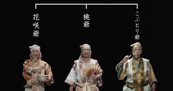 【動画】花咲爺さんと思いきや桃太郎のお爺さん、こぶとり爺さんも兄弟だった