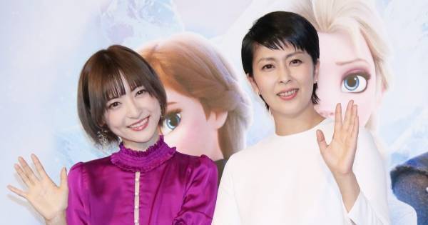 松たか子＆神田沙也加、“姉妹”で『アナ雪2』初観賞「待ち合わせして一緒に」