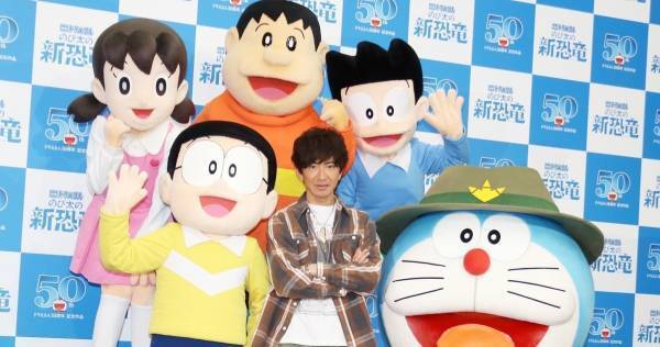 木村拓哉、ドラえもんと“初会話”で爆笑やりとり「空気読めよ」「頑張る」