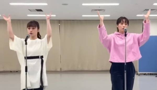 清野菜名＆橋本環奈『今日俺』ダンス練習動画に反響「クッソ可愛い」