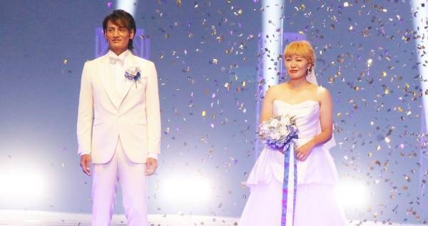 丸山桂里奈、元日本代表・本並健治氏と結婚「マジです」 TGCで結婚式