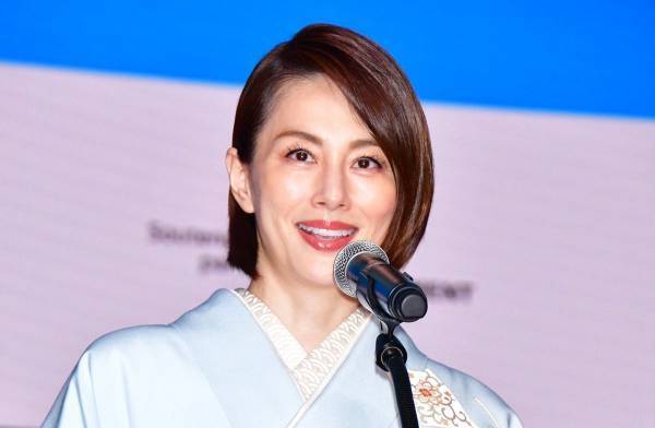 米倉涼子、先が見えないコロナ禍でも「映画は我々の希望」