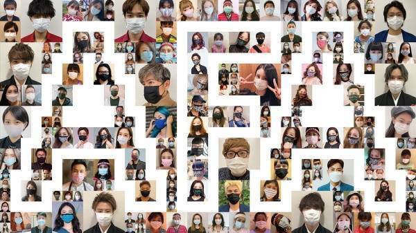 木村拓哉・キスマイ・HIKAKINら、マスク姿でメッセージ「一緒に乗り越えよう」