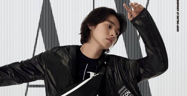 山崎賢人、日本人初の4季連続「アルマーニ エクスチェンジ」モデルに