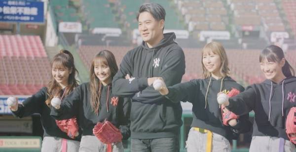 ももいろクローバーZ×田中将大、SPムービー公開　楽天本拠地で撮影