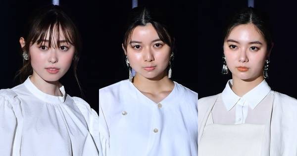 上白石萌歌、福原遥・新川優愛らと全身ホワイト＆パンツコーデ
