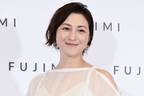 広末涼子、シースルードレスで魅了　美の秘訣は「家のいろんなところに…」