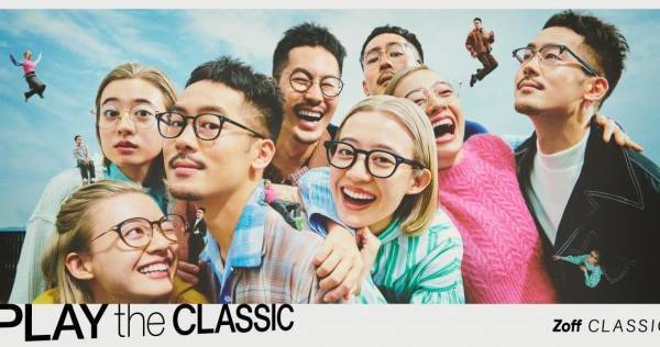 TENDRE&塩塚モエカ、Zoff秋冬新作のアイウェアコーデ4変化に挑戦