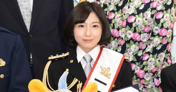日テレ市來玲奈アナ、一日警察署長に就任　初めての制服に「気が引き締まります」