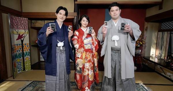 吉沢亮、羽織袴姿で「お正月を写そう」CM出演! 広瀬すずのリクエストにノリノリ