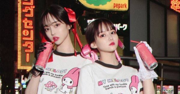 中村里砂&佐藤ノア、「My Melody×MEEWEE×LAND by MILKBOY」ビジュアル公開