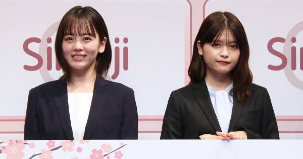 伊原六花＆景井ひな、スーツ姿で“研修”参加「ちゃんとしなきゃなと…」