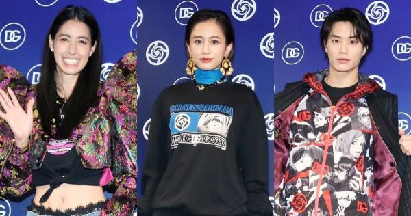 前田敦子・森泉・鈴木伸之・EXITら、「ドルガバ×呪術廻戦」コラボ服でショップ来店